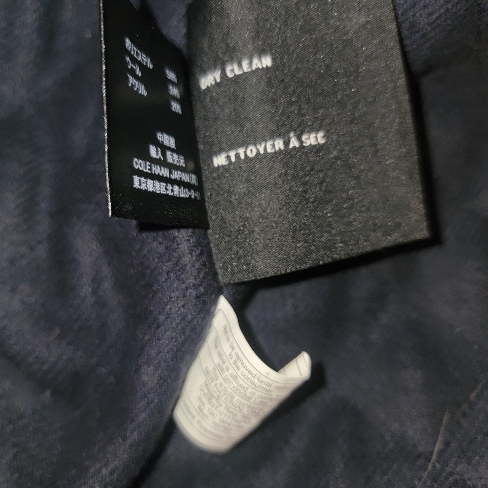 Cole Haan Coat Size M Black - Picture 6 of 11